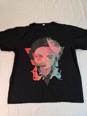 Anime Manga Otaku Box Exclusive Demon Slayer Nezuko Tanjiro Mesh Up 4XL-Tshirt